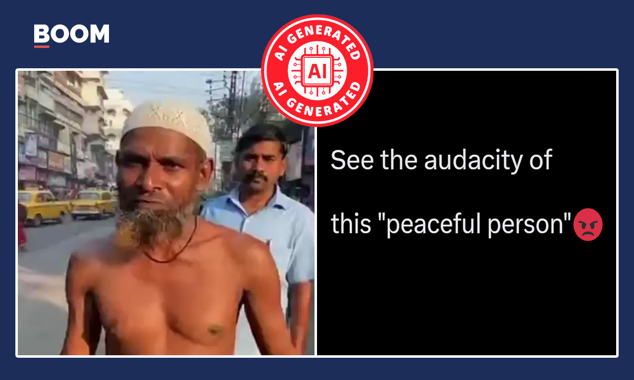 AI-Generated Video Options Bangladeshi Man Claiming Dominance Over West Bengal