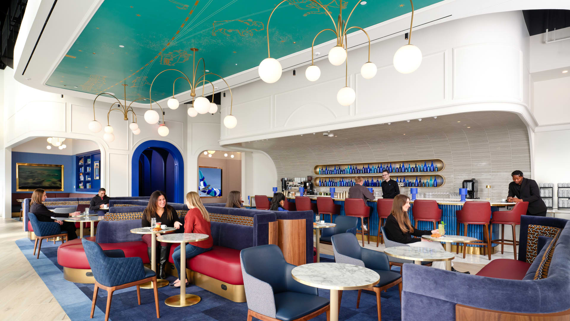 JetBlue Launches Its Inaugural Airport Lounge, BlueHouse