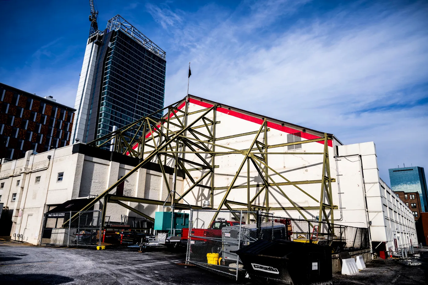Contained in the Historic Demolition of Matthews Enviornment