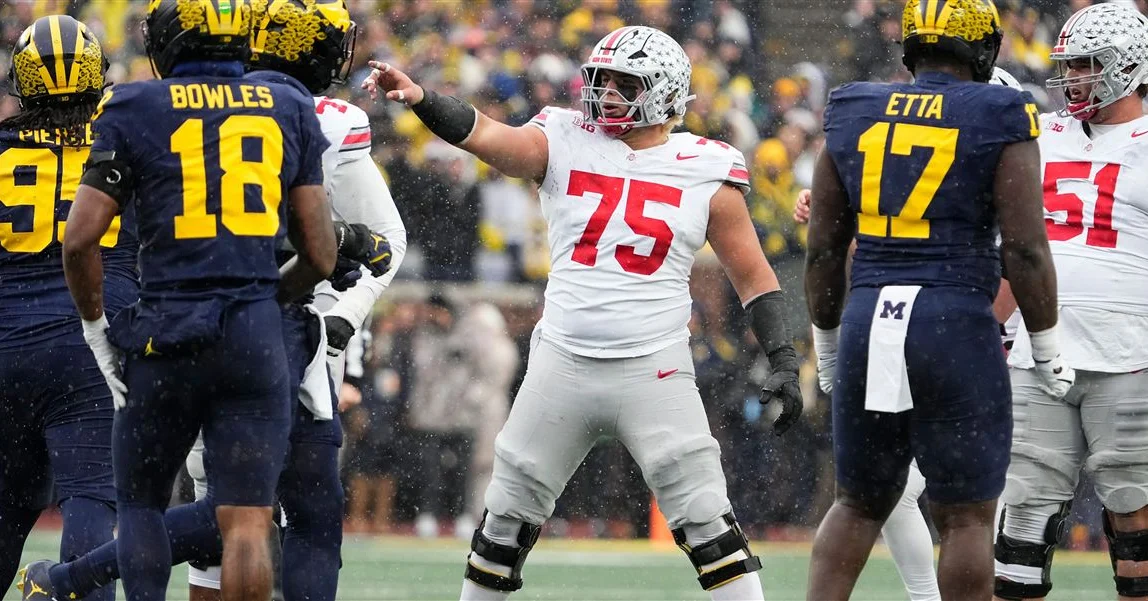 Ohio State’s Offensive Line Delivers Dominant Performance Against Michigan