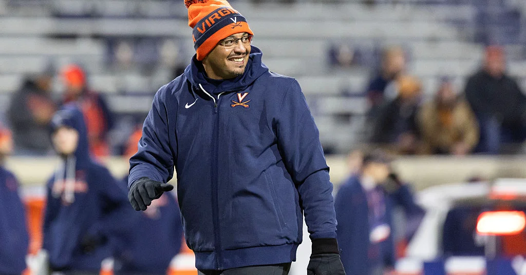 Virginia’s Tony Elliott Named ACC Coach of the Year Amid Team Honors