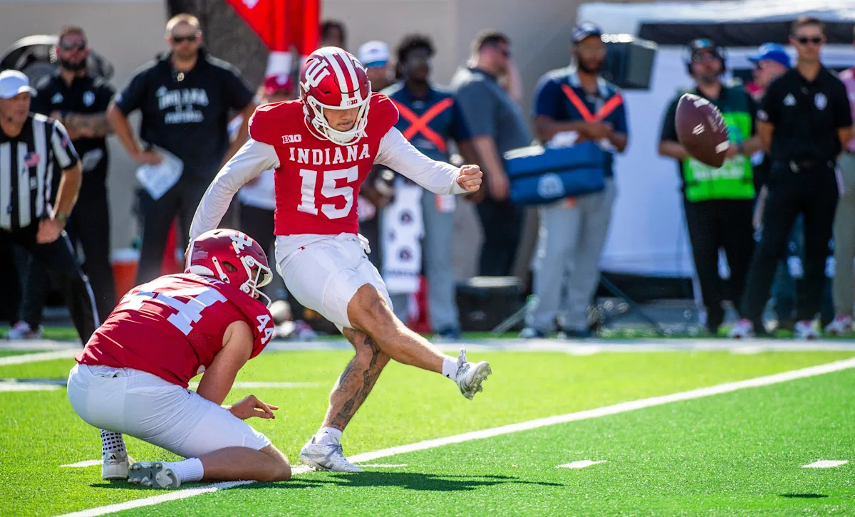Nico Radicic Crowned Big Ten Kicker of the Year for Indiana Football