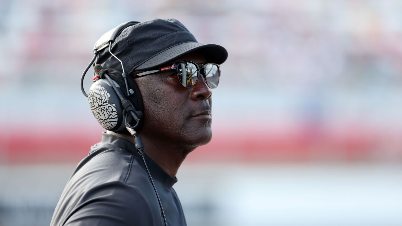 Michael Jordan: Stepping Up to Challenge NASCAR