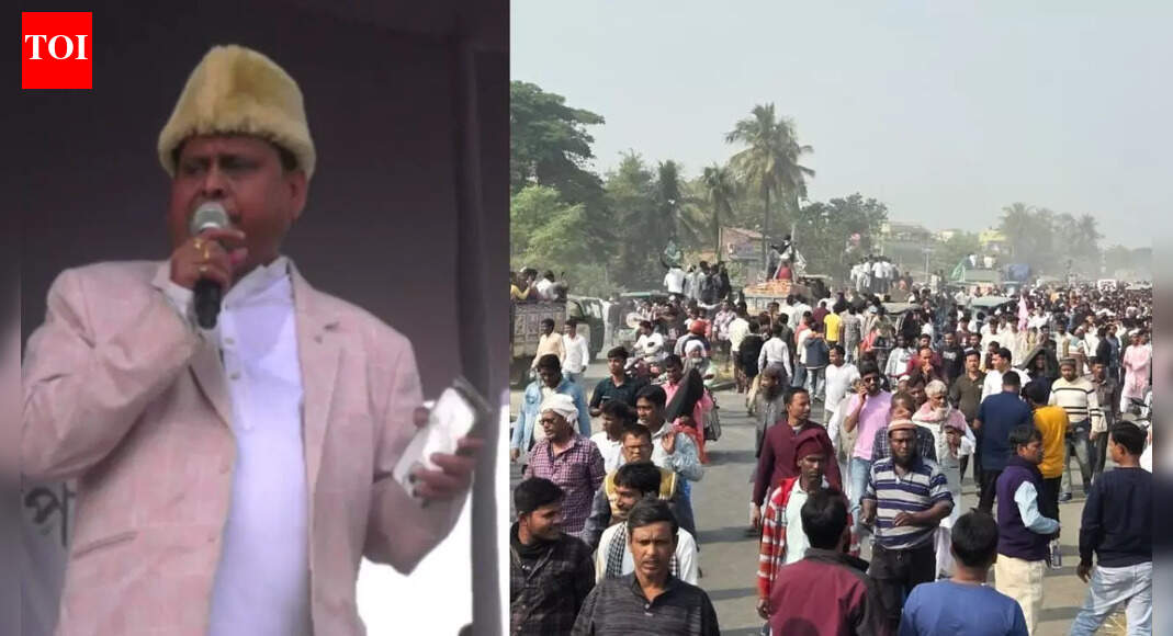 Humayun Kabir Lays Foundation Stone for Proposed Babri Masjid in Kolkata