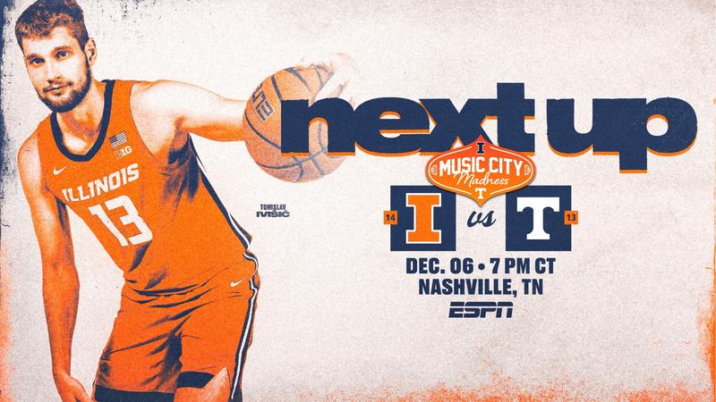 March Showdown: #14 Illinois vs. #13 Tennessee in Nashville