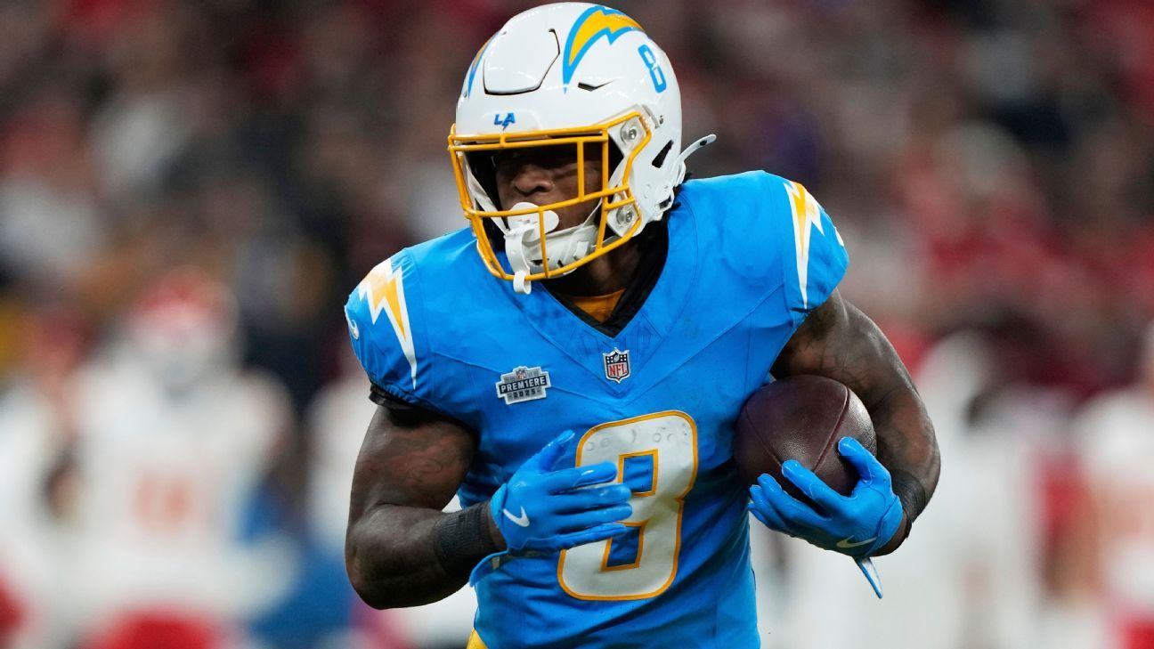 Chargers RB Omarion Hampton Set to Make Comeback on Monday