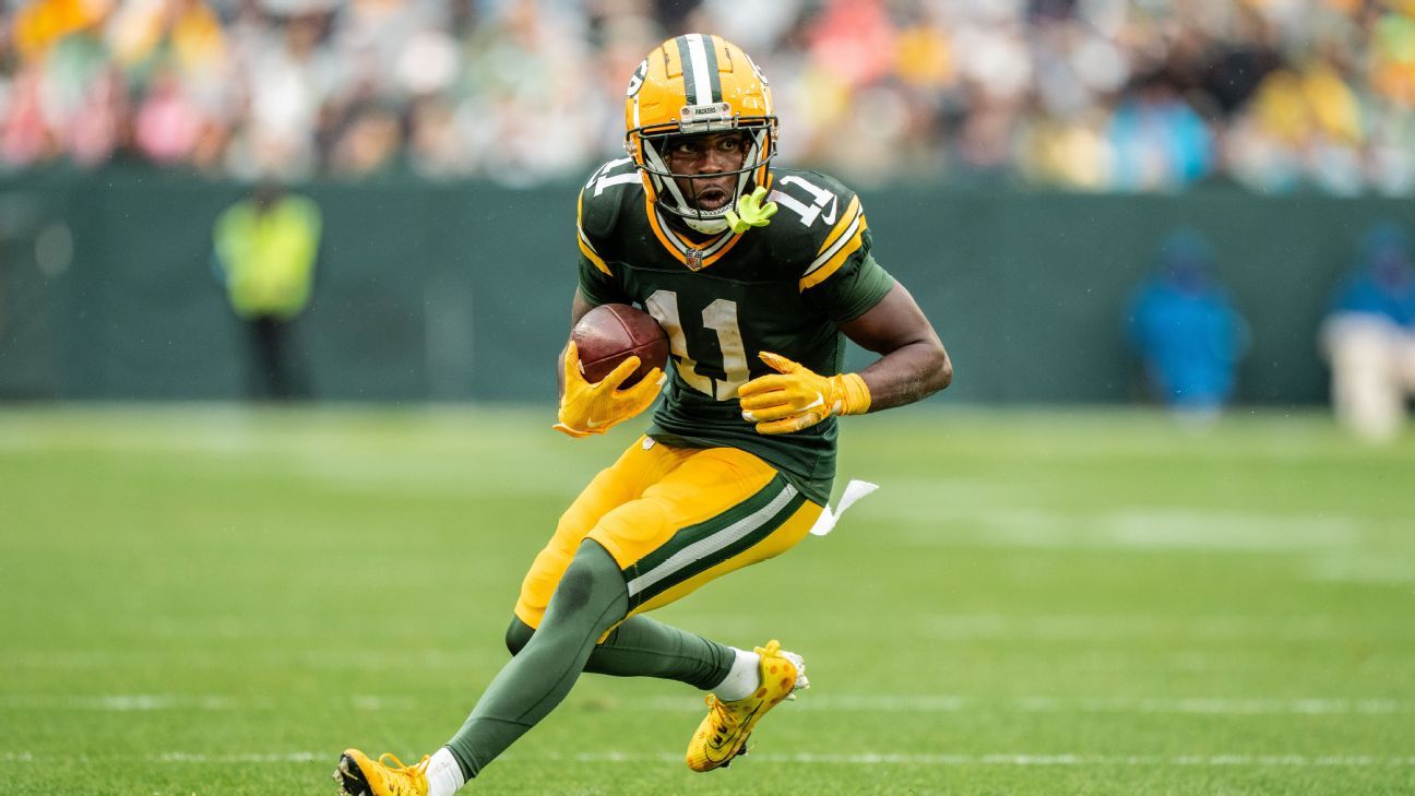 Packers Reinstate WR Jayden Reed from Injured Reserve