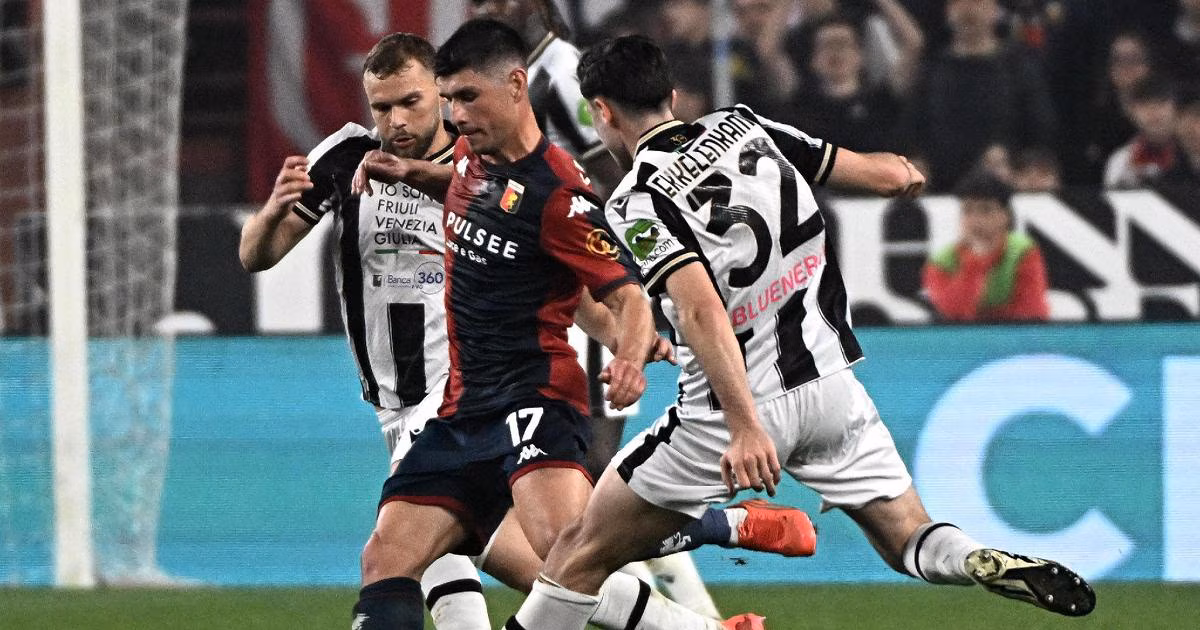 Udinese vs Genoa: Ekkelenkamp and Vitinha Start in Serie A Clash