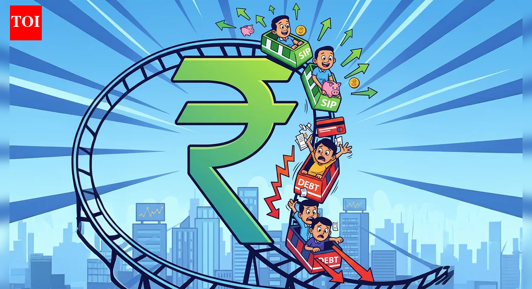 SIP Development vs Debt Accumulation: Analyzing the Monetary Well being of India’s Center Class