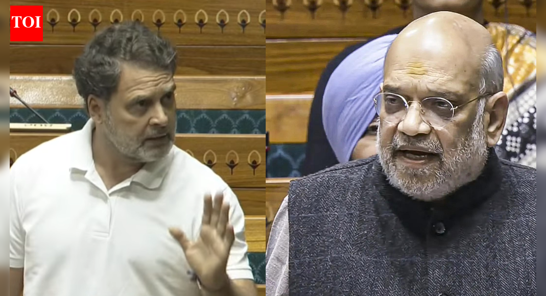 Rahul Gandhi Challenges Amit Shah Throughout Lok Sabha Debate: Highlights and Reactions