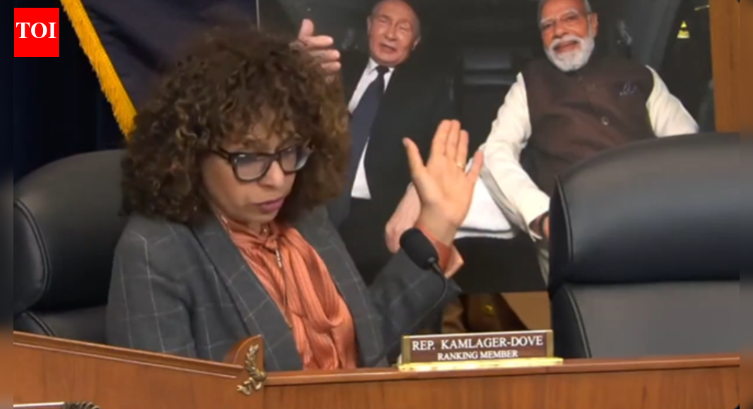 “Democrat Warns Trump on India Ties Utilizing Modi-Putin Picture in Congress”