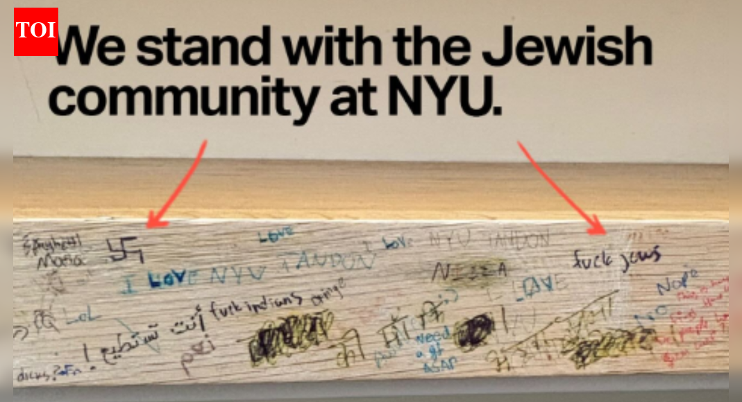 Investigating Antisemitic and Anti-Indian Graffiti Found at NYU Library