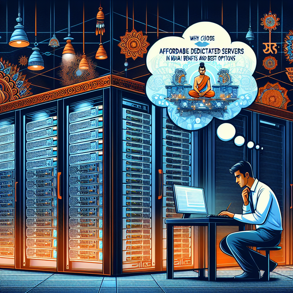 Why Select Inexpensive Devoted Servers in India? Advantages and Finest Choices