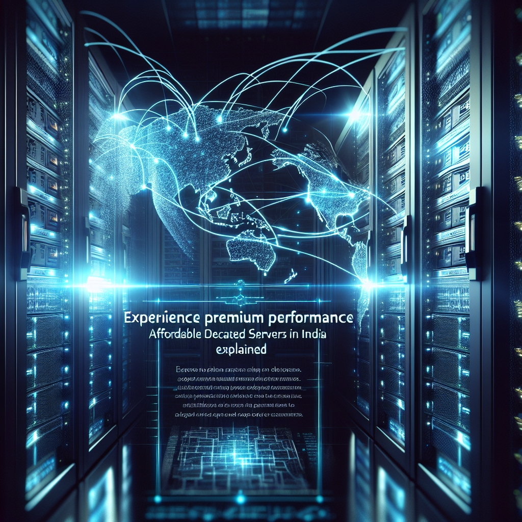 Expertise Premium Efficiency: Reasonably priced Devoted Servers in India Defined
