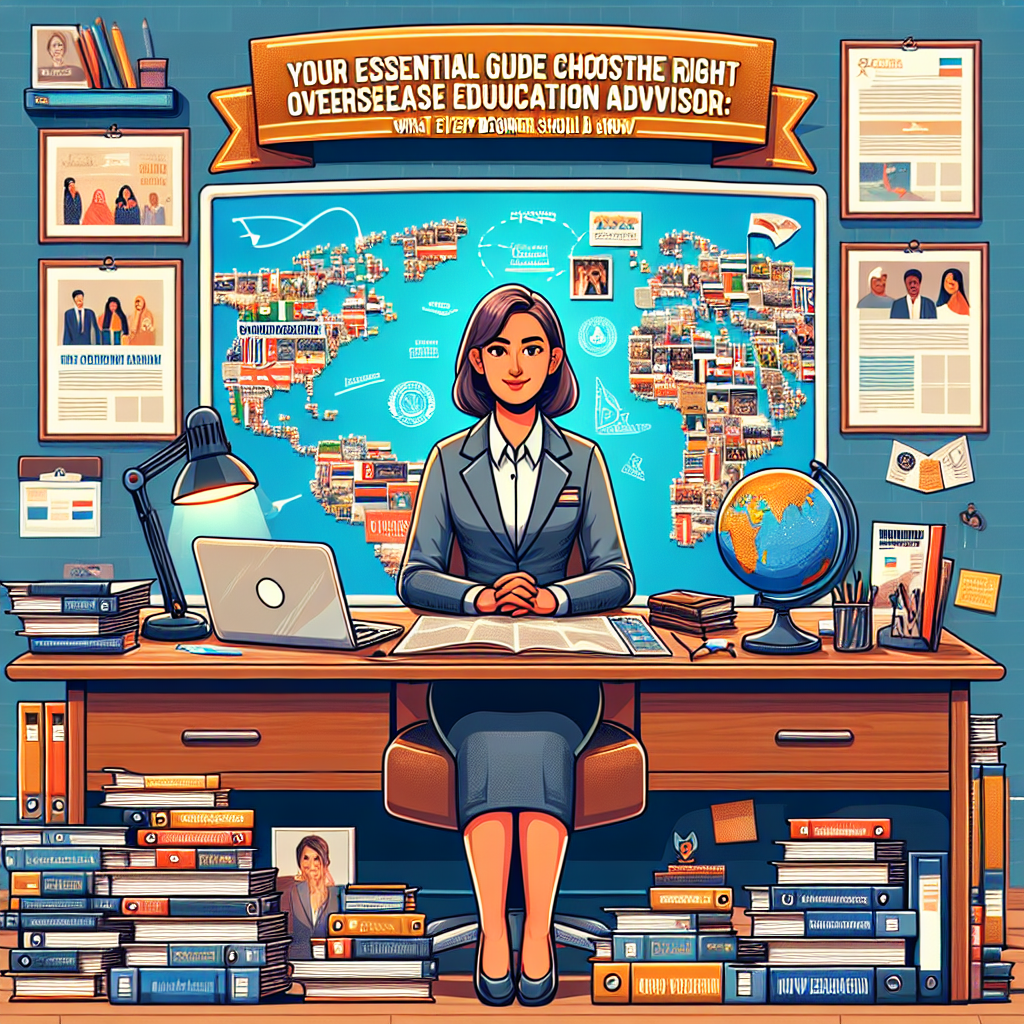 Your Important Information to Selecting the Proper Abroad Training Advisor: What Each Newbie Ought to Know