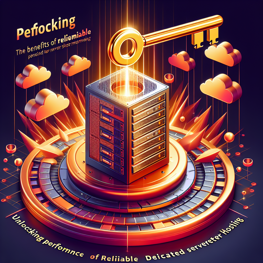 Unlocking Efficiency: The Advantages of Dependable Devoted Server Internet hosting