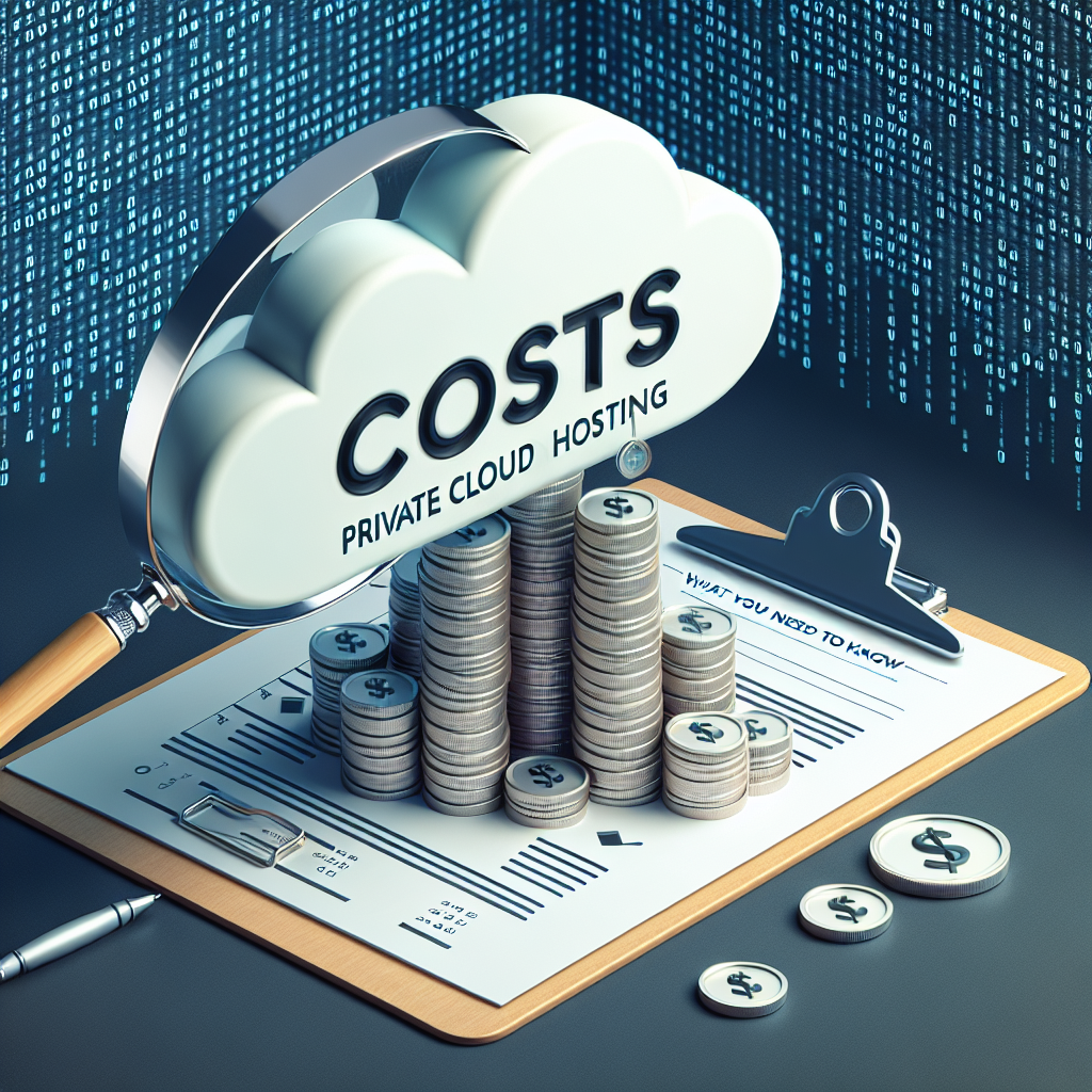 Decoding Private Cloud Hosting Costs: What You Need to Know