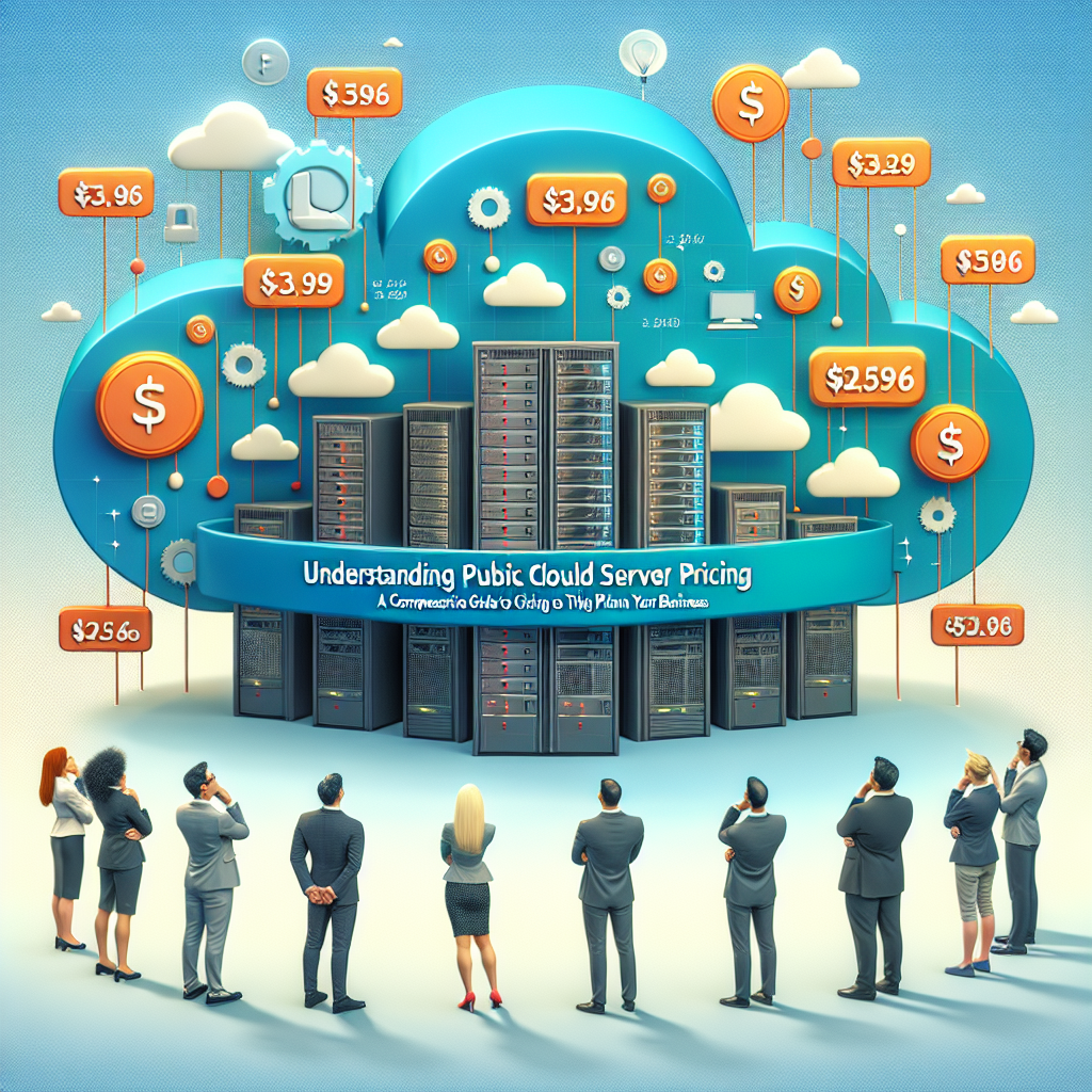 Understanding Public Cloud Server Pricing: A Complete Information to Selecting the Proper Plan for Your Enterprise