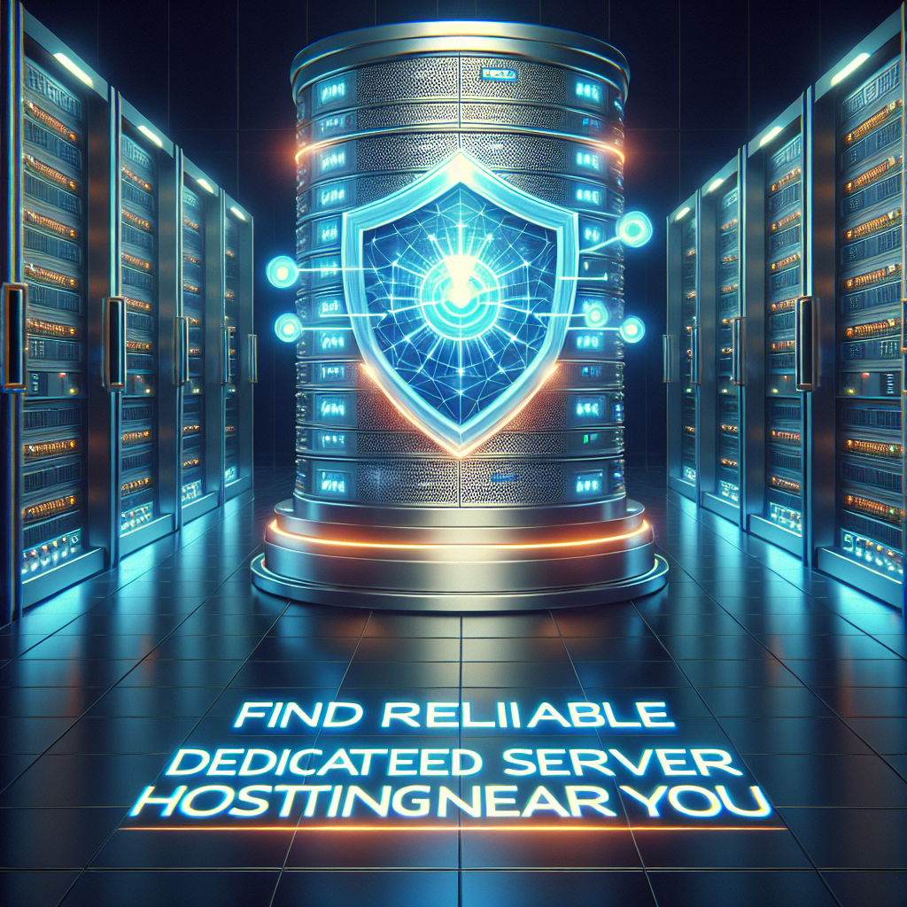 Find Reliable Dedicated Server Hosting Near You