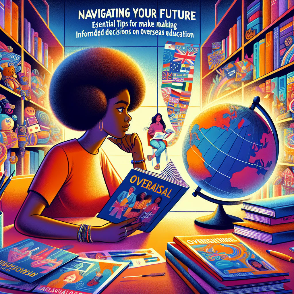 Navigating Your Future: Important Suggestions for Making Knowledgeable Selections on Abroad Schooling
