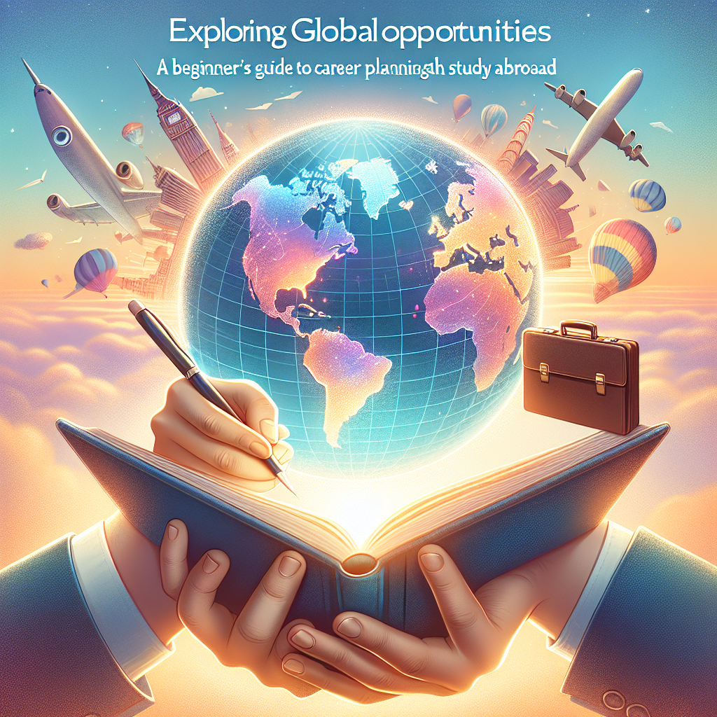 Exploring World Alternatives: A Newbie’s Information to Profession Planning By means of Research Overseas