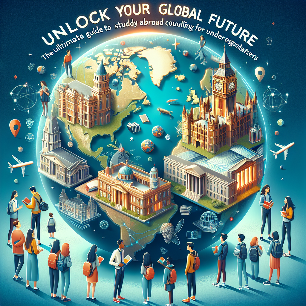 Unlock Your International Future: The Final Information to Examine Overseas Counselling for Undergraduates