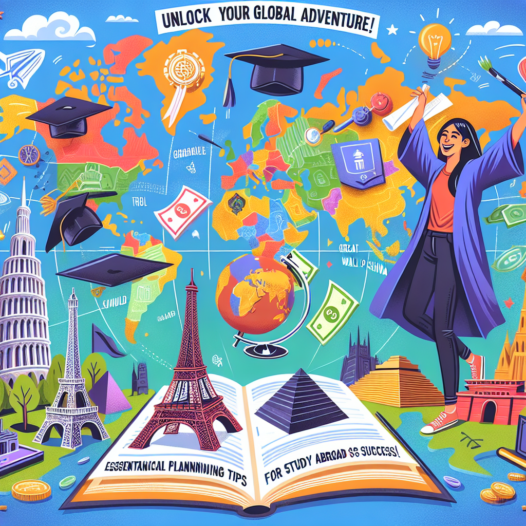 Unlock Your World Journey: Important Monetary Planning Ideas for Research Overseas Success!