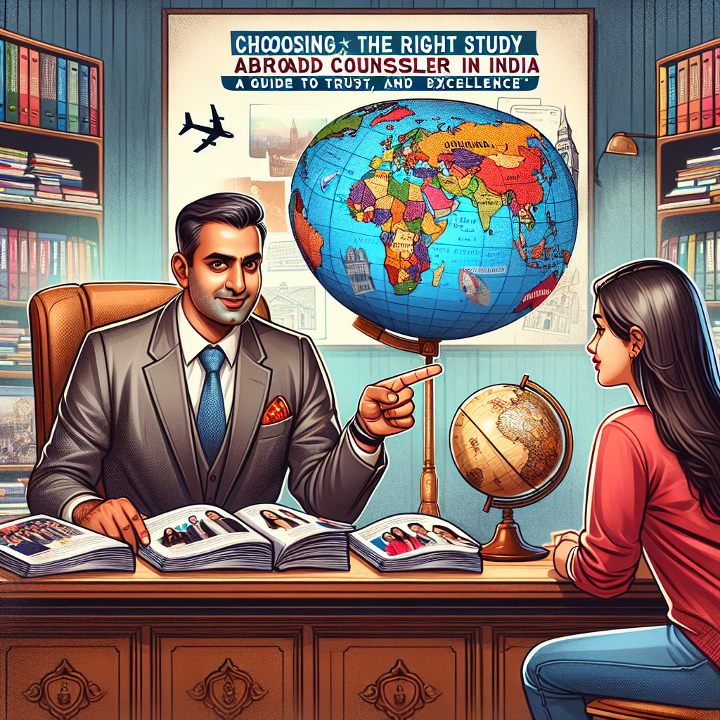 Selecting the Proper Examine Overseas Counselor in India: A Information to Belief and Excellence