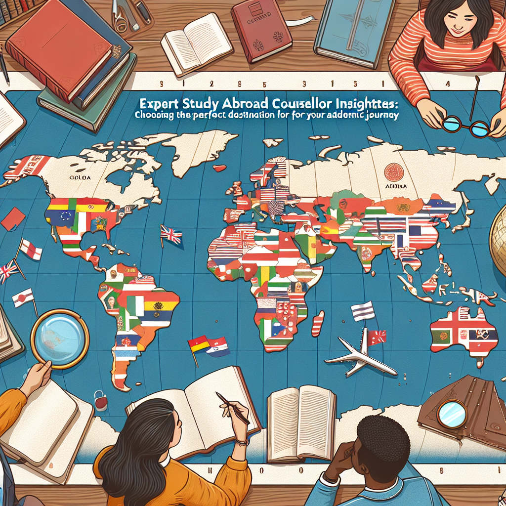 Professional Examine Overseas Counsellor Insights: Selecting the Excellent Vacation spot for Your Educational Journey