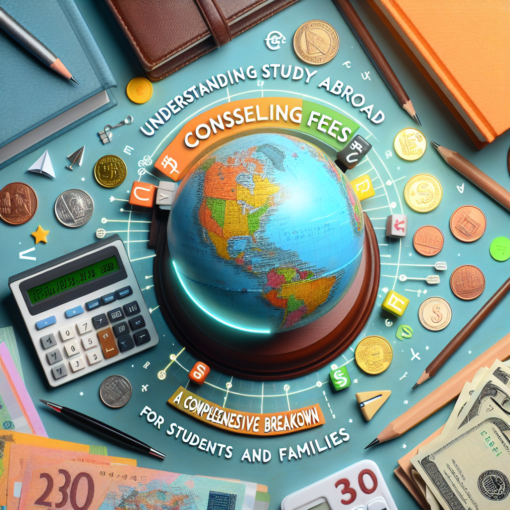 Understanding Study Abroad Counseling Fees: A Comprehensive Breakdown for Students and Families