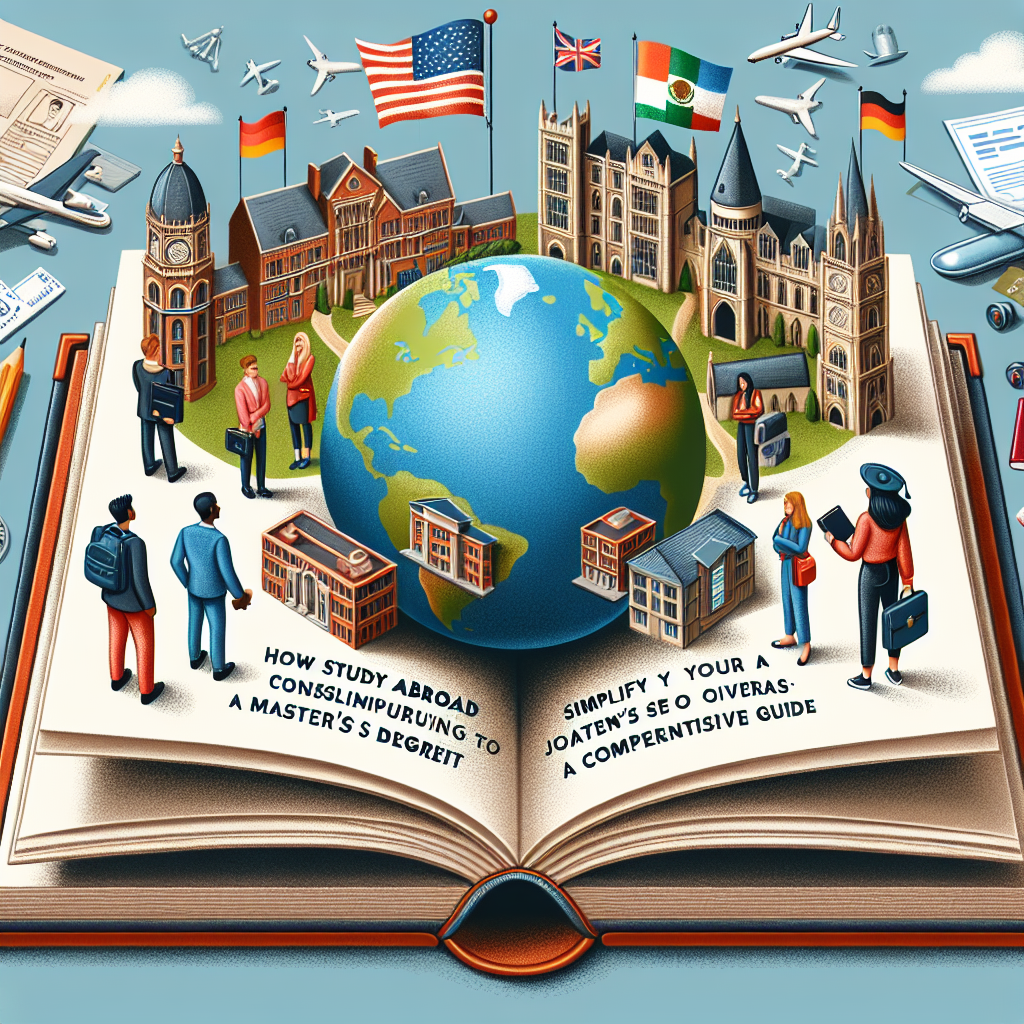 How Examine Overseas Consultants Can Simplify Your Journey to Pursuing a Grasp’s Diploma Abroad: A Complete Information