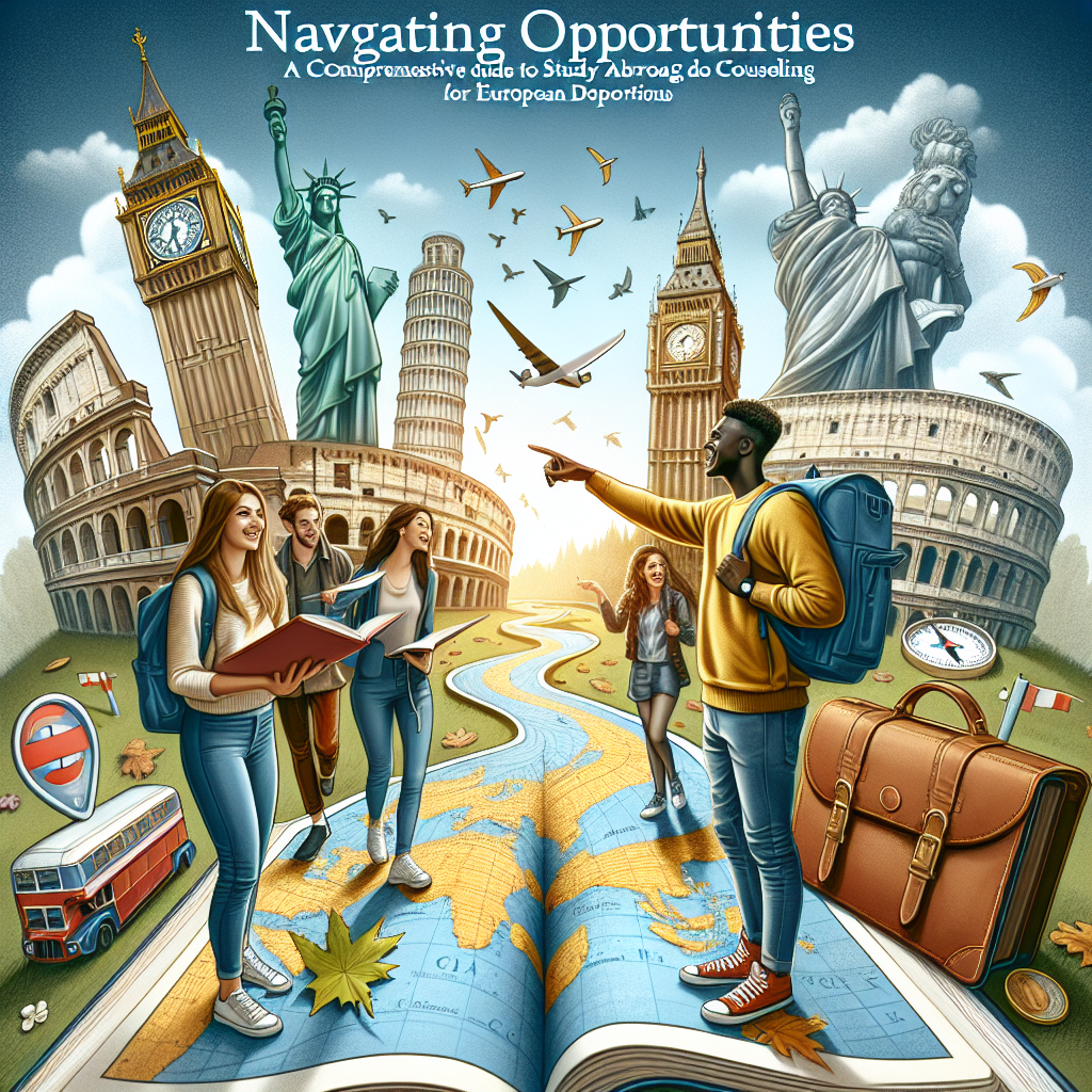Navigating Alternatives: A Complete Information to Research Overseas Counselling for European Locations