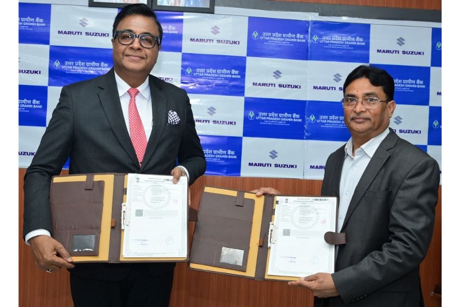 Maruti Suzuki Collaborates with Uttar Pradesh Gramin Financial institution for Enhanced Car Financing Options