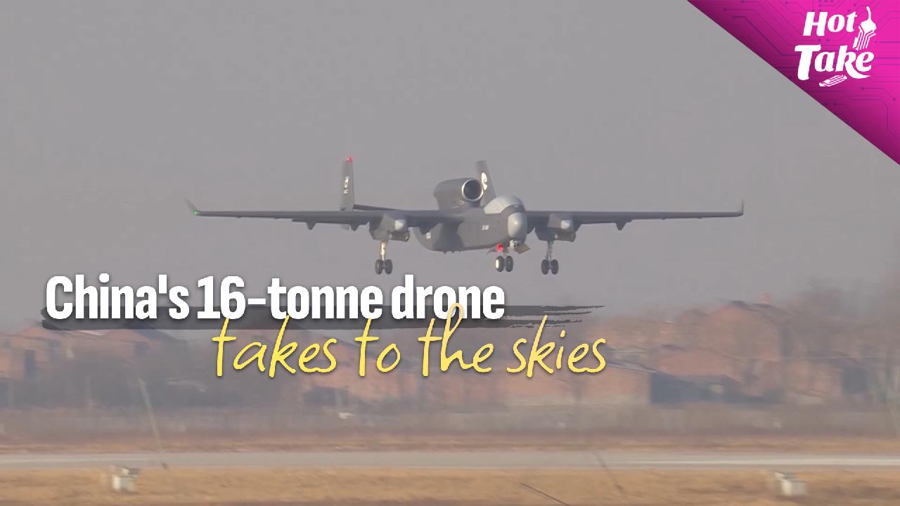 China’s 16-Tonne Drone Mothership Completes Its Maiden Flight