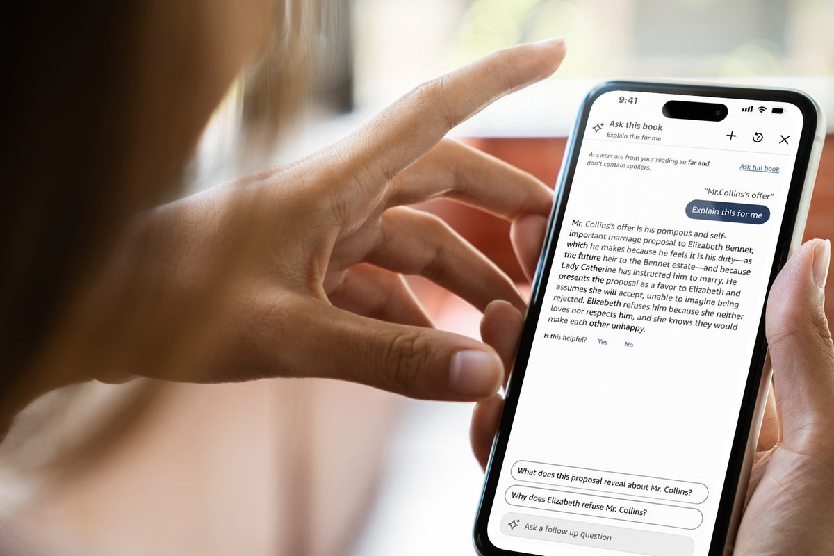 Amazon Introduces AI Assistant in Kindle App for Enhanced Ebook Insights