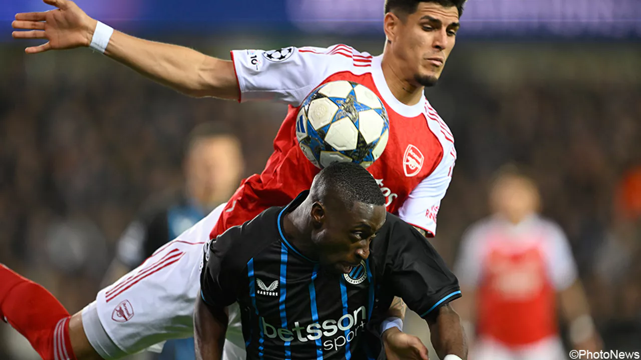 Arsenal and Membership Brugge Have interaction in Early Aggressive Standoff