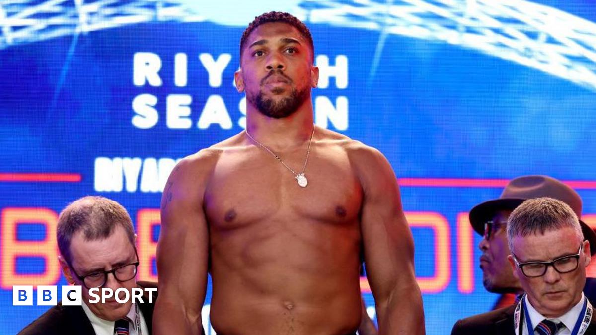 Anthony Joshua Weighs In for Jake Paul Fight as Undercard Matches Announced