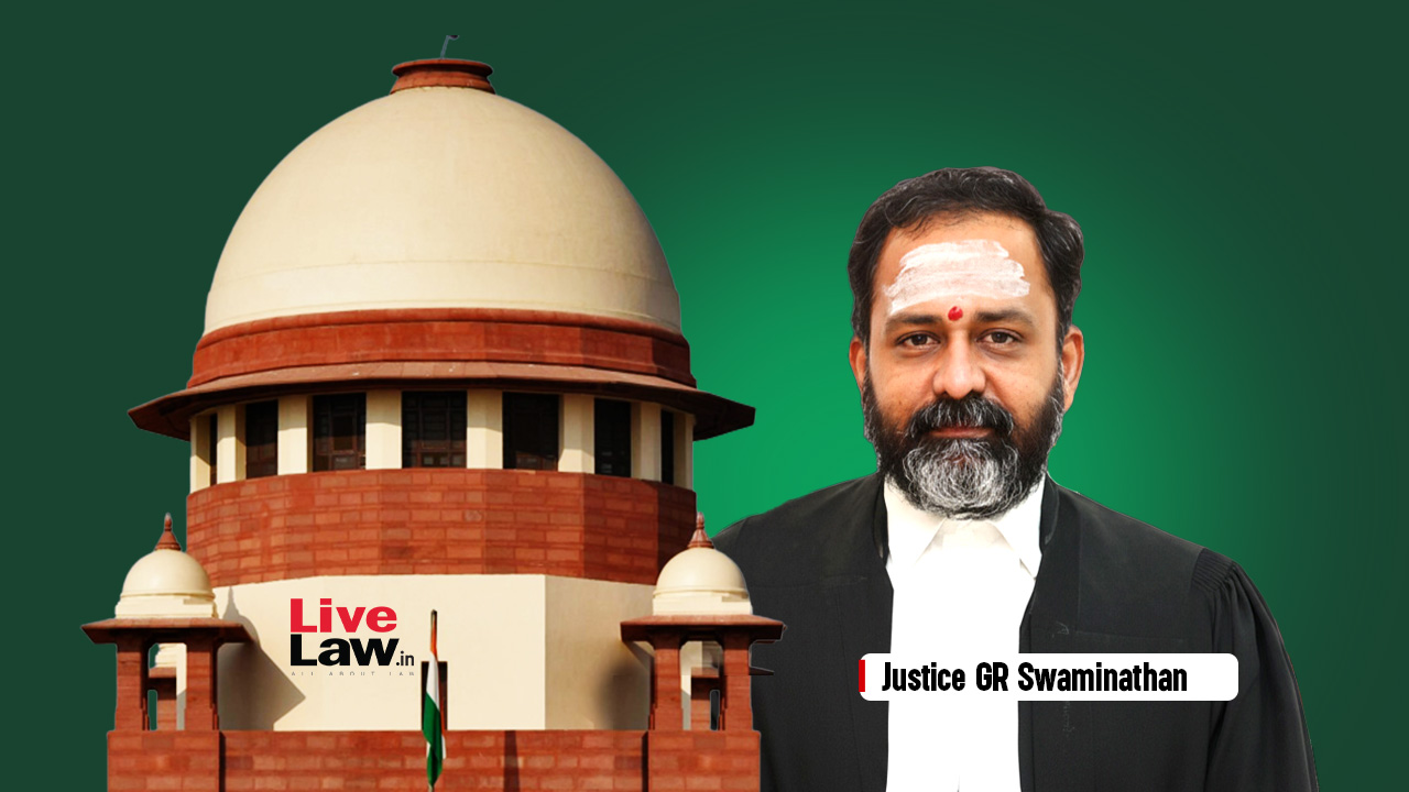PIL in Supreme Court docket Seeks Motion In opposition to Defamatory Remarks Focusing on Justice GR Swaminathan