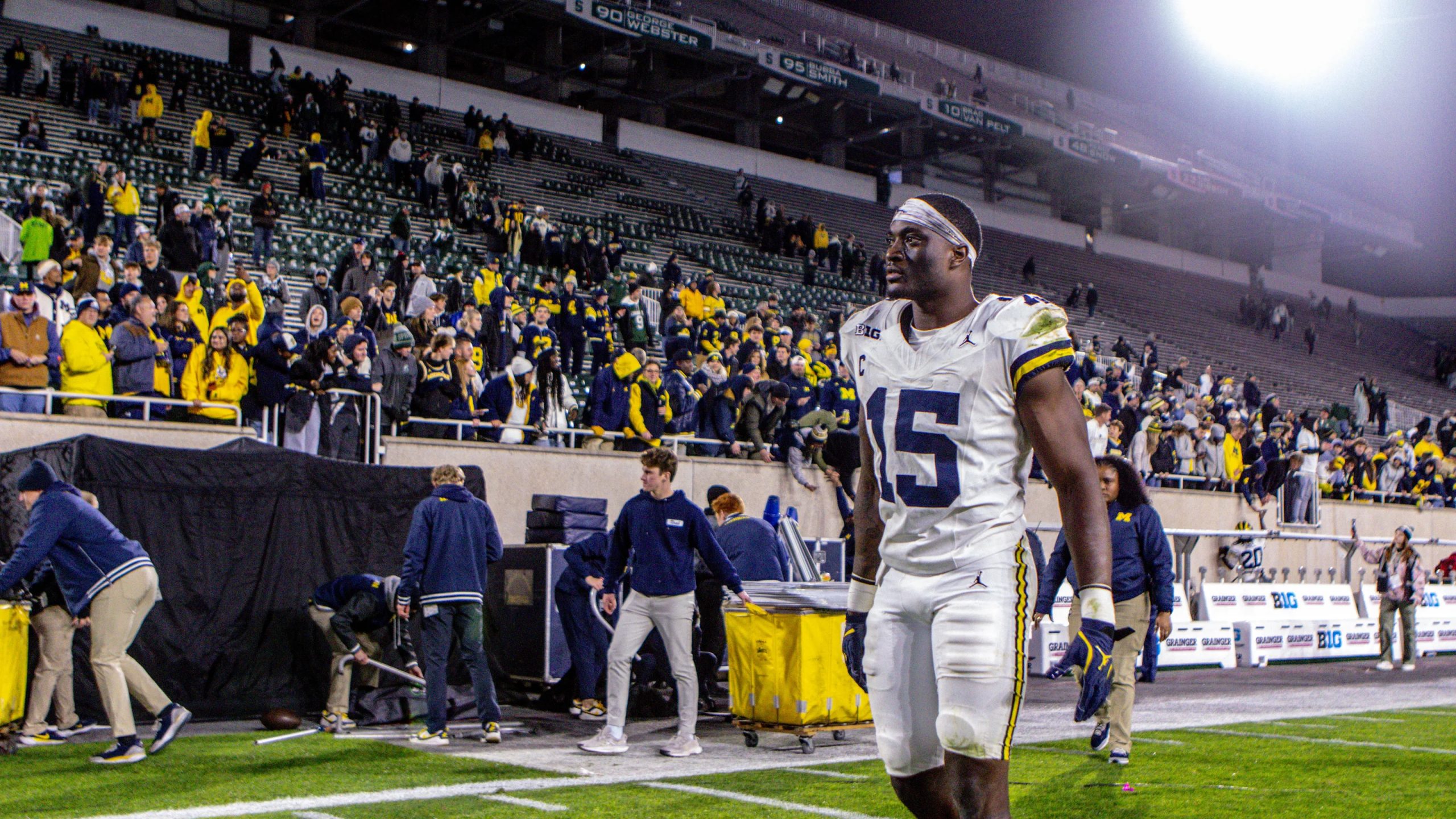 Sherrone Moore Addresses Ernest Hausmann’s Damage and Absence