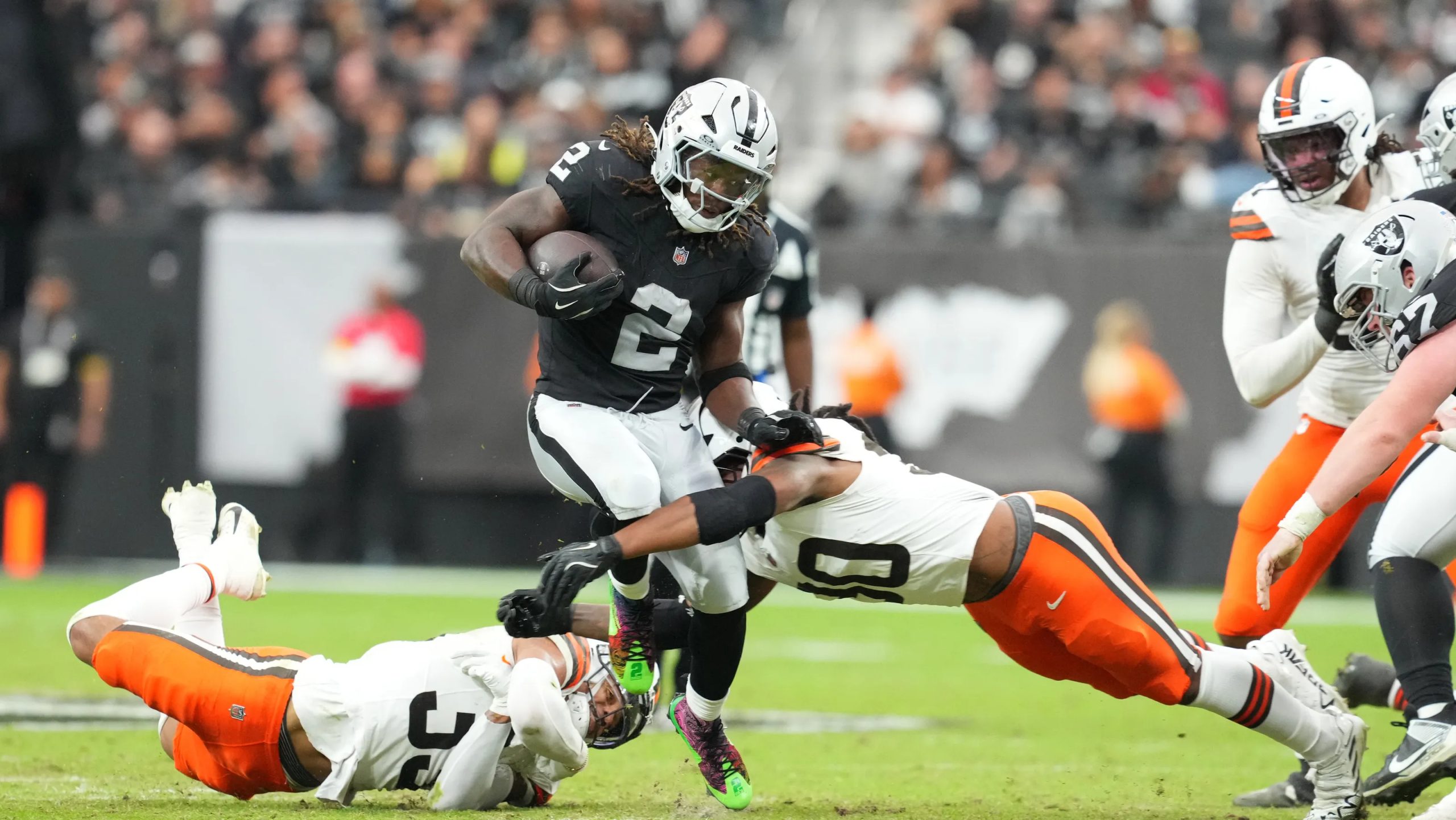 Impressive Rush Percentage of Raiders RB Ashton Jeanty