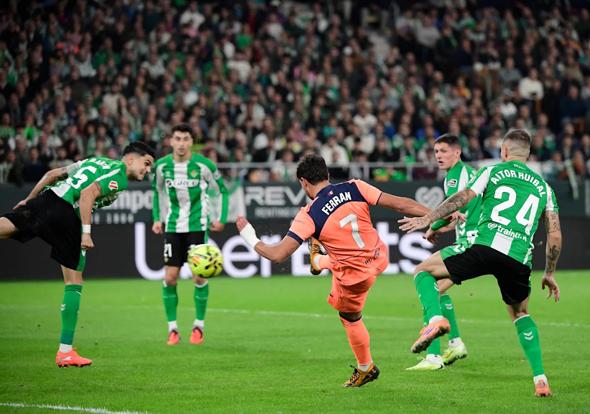 Ferran Continues Scoring Streak as He Shines Against Betis in LaLiga