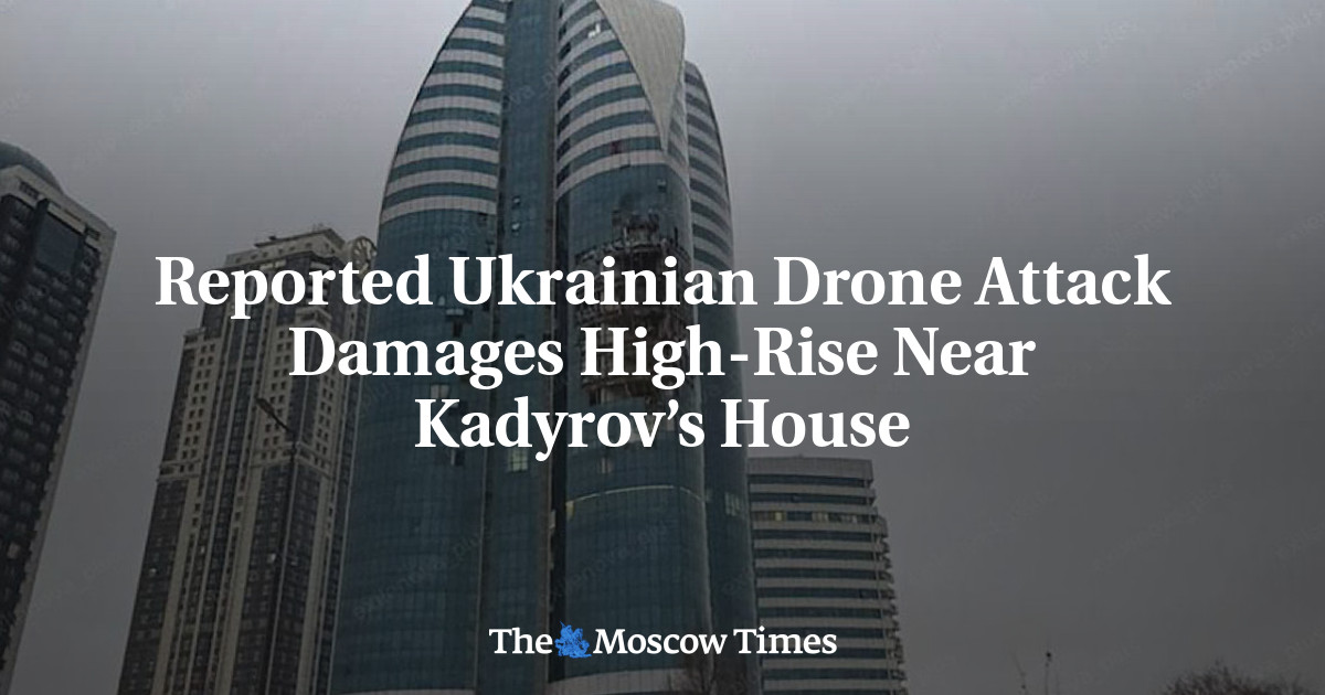 Ukrainian Drone Strike Hits High-Rise Near Kadyrov’s Residence