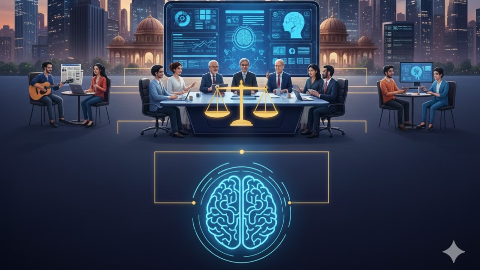 India Proposes Government-Set Royalties for AI Firms to Compensate Creators