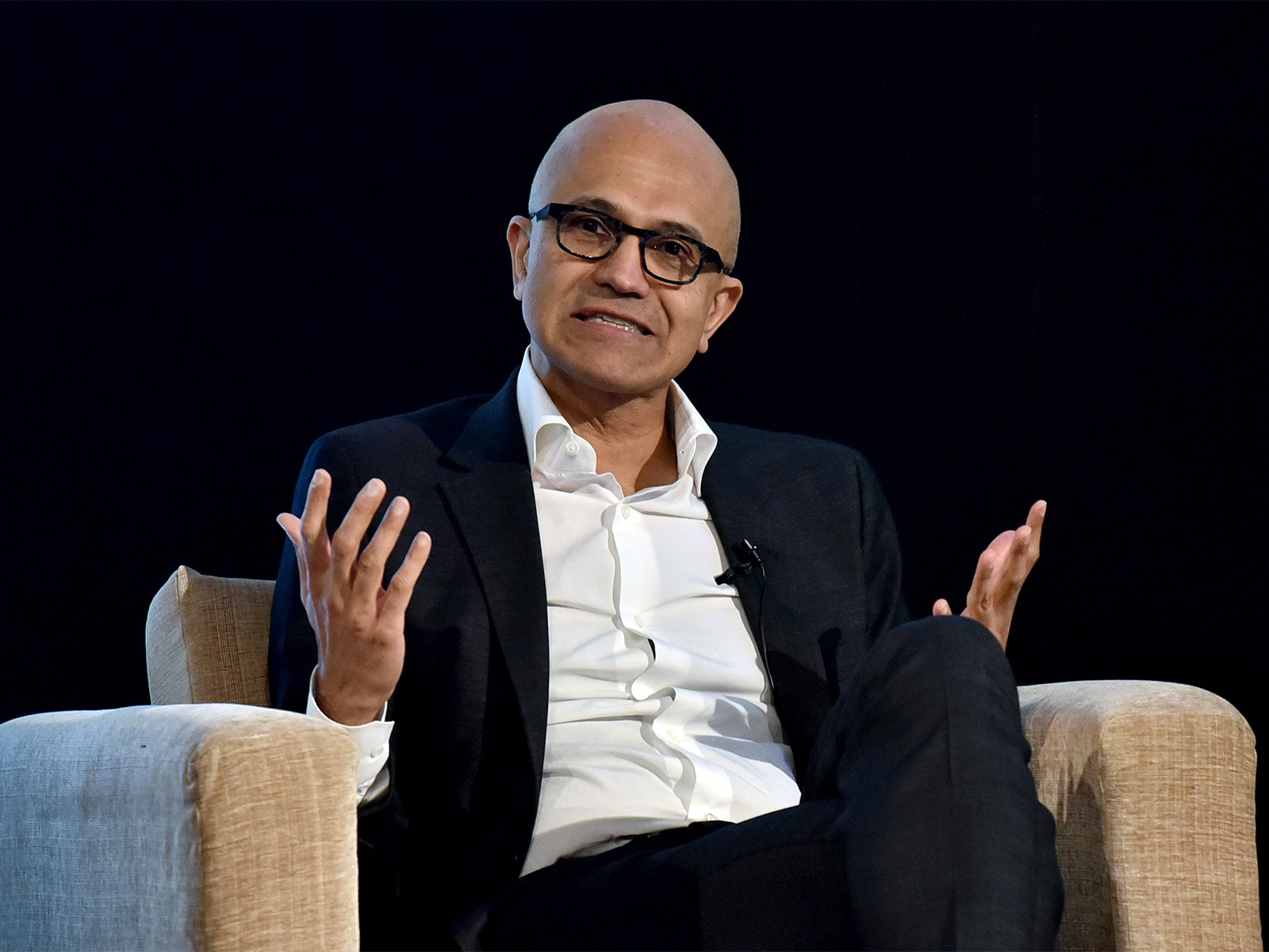 Satya Nadella Discusses AI’s Influence on Lives in India and Partnership with Labour Ministry