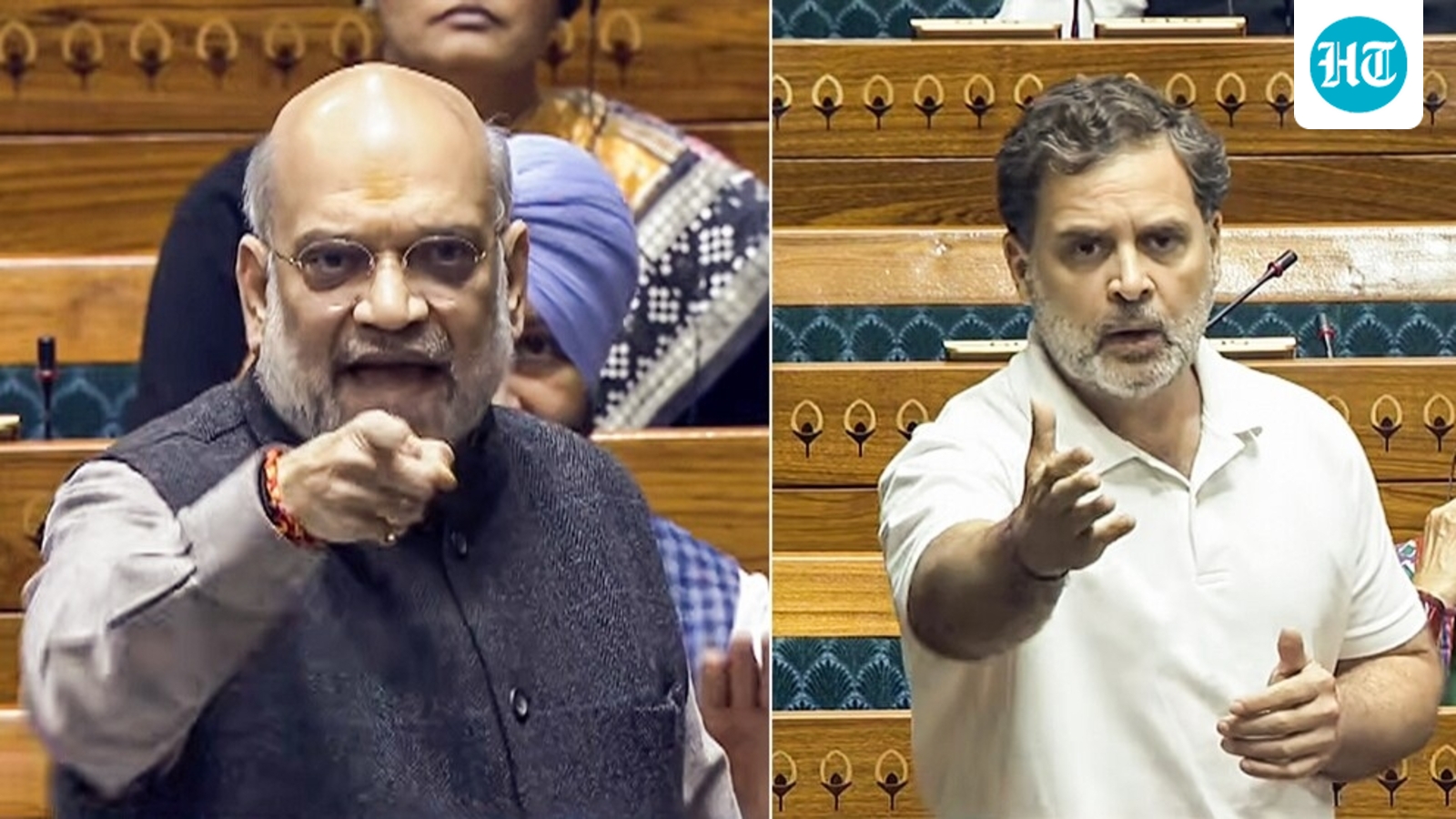 Dramatic Showdown: BJP and Congress React to Amit Shah vs Rahul Gandhi in Lok Sabha