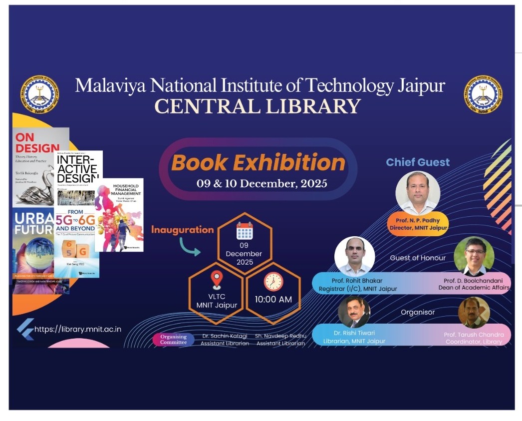 Updates from Malaviya National Institute of Technology Jaipur: Education Insights and Global News