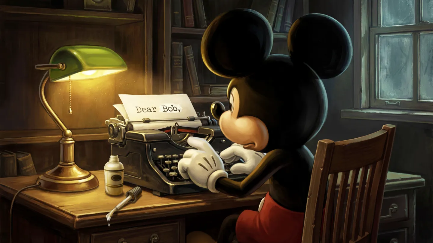 Mickey Mouse Speaks Out on Sora: A Message to Bob Iger