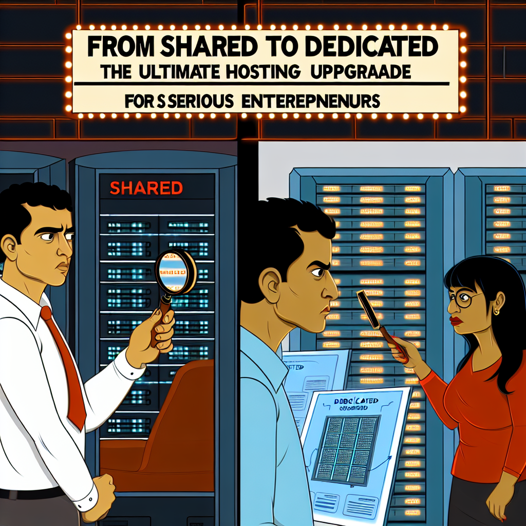From Shared to Dedicated: The Ultimate Hosting Upgrade for Serious Entrepreneurs