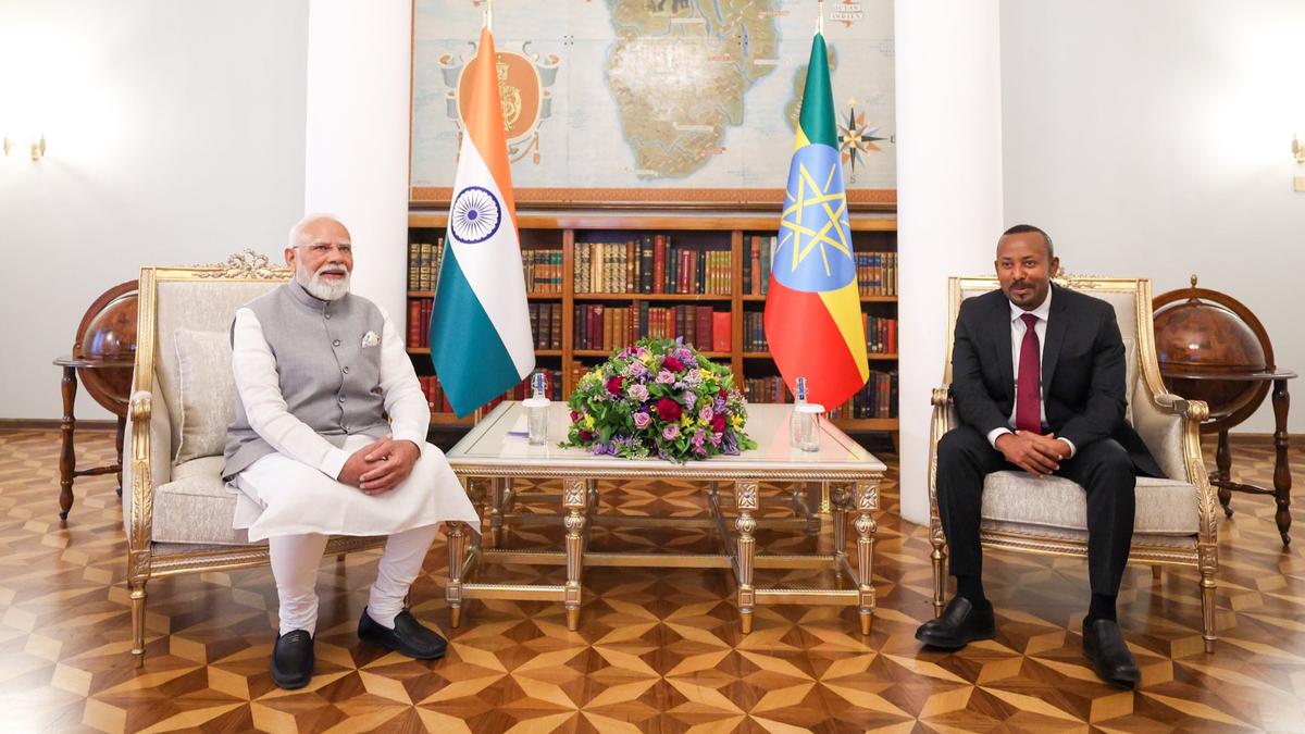 PM Modi Awarded Ethiopia’s Highest Honor by PM Abiy Ahmed