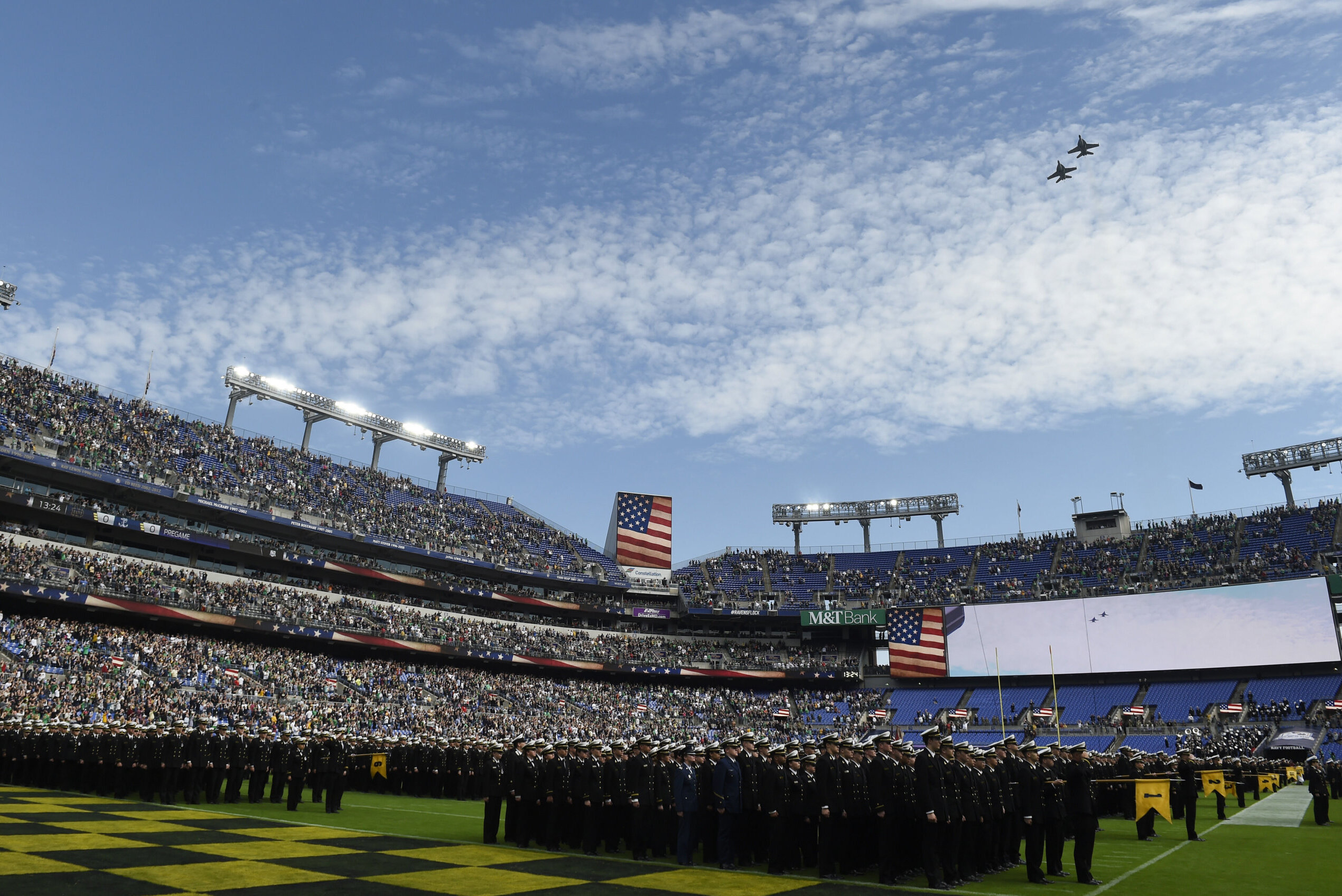 M&T Financial institution Stadium Designated No-Drone Zone for Military-Navy Sport